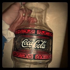 God father's old coke glad pitcher